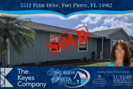 Another Ft Pierce Home Sold and Closed