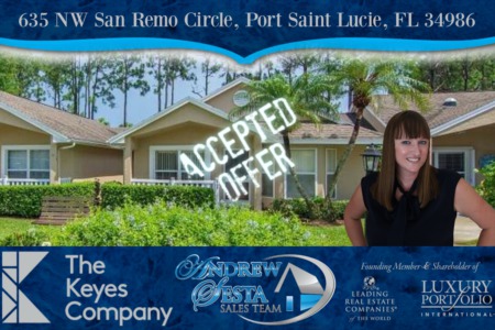 Another Kings Isle Port St Lucie Home Under Contract