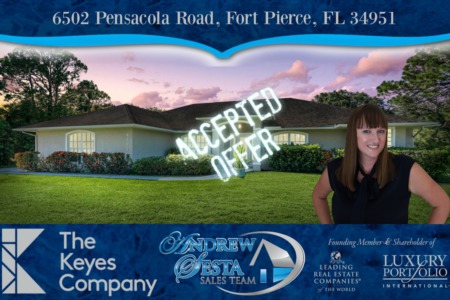 Another Fort Pierce Home Under Contract