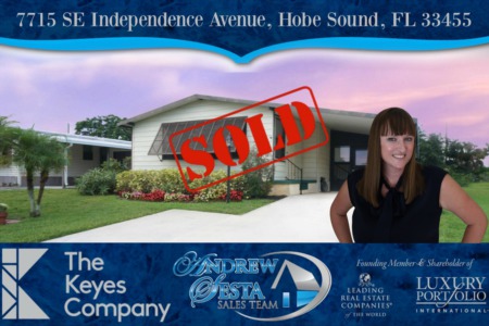 Another Hobe Sound Florida Home Sold