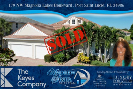 Another Saint Lucie West Home Sold and Closed