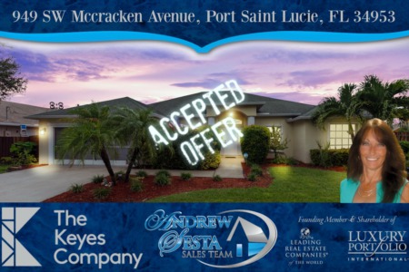 Another Port St Lucie Home Under Contract Through HUD