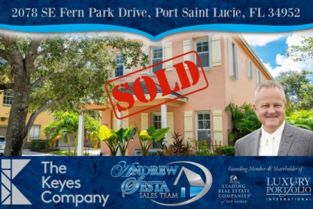 East Lake Village Home Sold and Closed