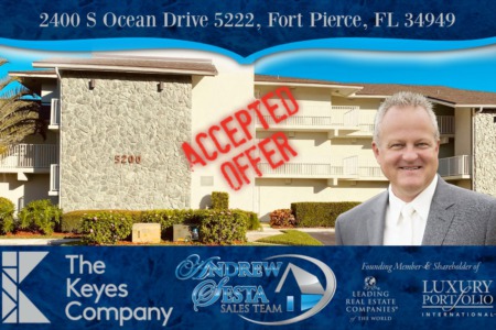 Another Ocean Village Hutchinson Island Condo Under Contract