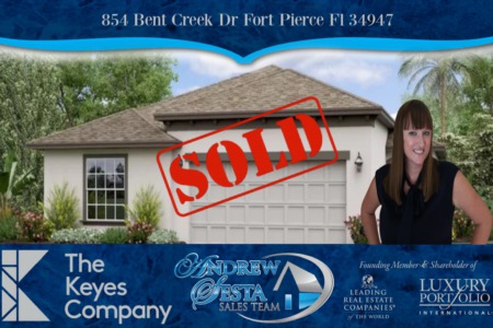 Bent Creek New Construction Home Sold and Closed 