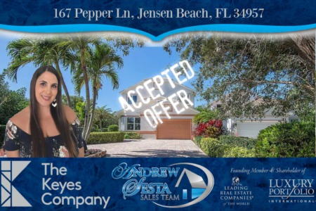 Another Jensen Beach Home Under Contract Pepper Lane