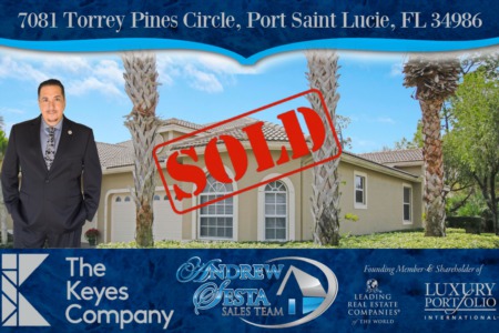 ANOTHER PGA VILLAGE HOME SOLD AND CLOSED-7081 Torrey Pines