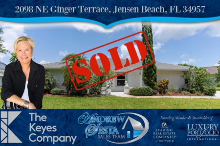 Another Pinecrest Home Sold and Closed-Ginger Terrace