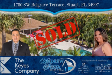 Sold And Closed Another Stuart Florida Home 1780 Belgrave