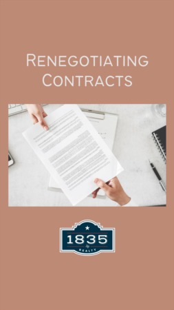 Renegotiating Contracts