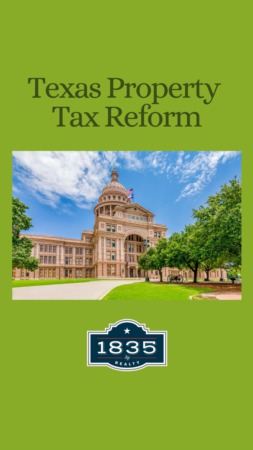 Texas Property Tax Reform 2023