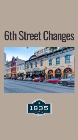 6th Street Changes