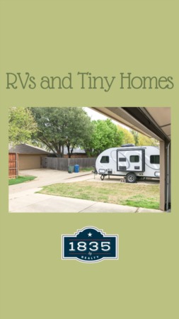 RVs and Tiny Homes