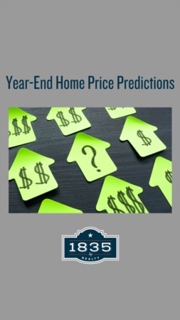 Year-End Home Price Predictions 