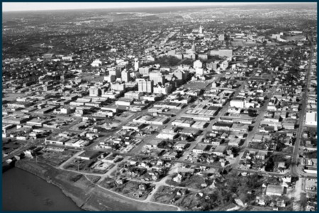 Vintage Austin: Downtown From Above