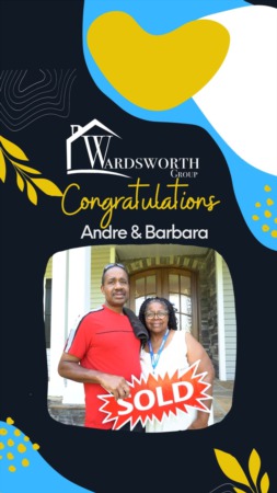 Congratulations Andre & Barbara