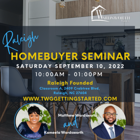 We are having a Home Buyer Seminar Tomorrow!