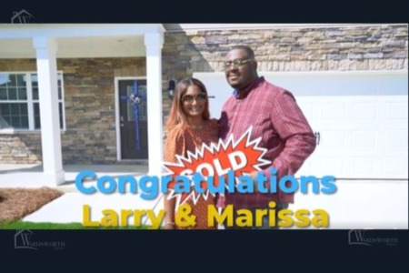 Congratulations to Larry and Marissa