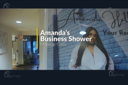 Amanda Halls' Exclusive Make Up Masterclass her Introduction to Real Estate Business Shower 
