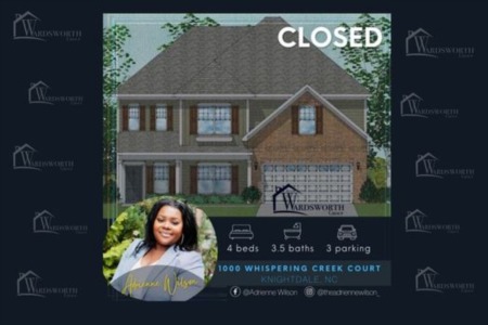 We celebrate Adrienne Wilson for Closing this Property