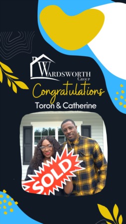 Congratulations Toron & Catherine