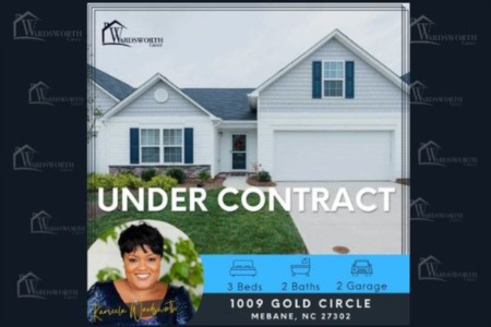 It's under contract for Kameela Wardsworth's client!