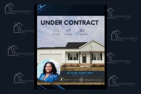 Congratulations Adrienne Wilson on getting this gorgeous #Zebulon #home #undercontract!