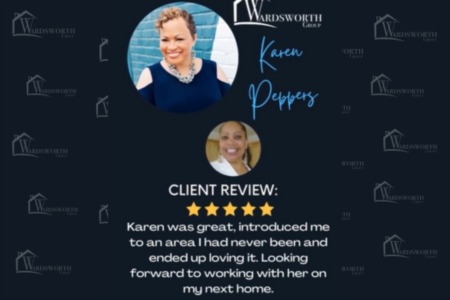 Another great review for Karen Peppers!