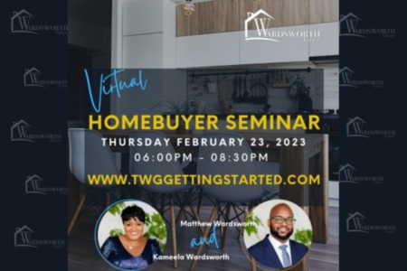 Register Now for our Virtual Homebuyer Seminar on Thursday at 6:00 PM