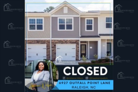 Adrienne Wilson Got Another Property CLOSED in Raleigh!