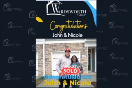 Congratulations to John & Nicole on Their New Home