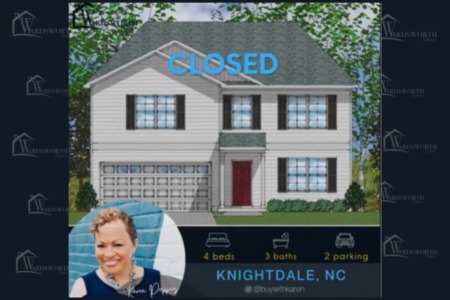 Congratulations to Karen Peppers for Another Successful Closing in Knightdale, NC!