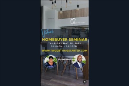 Don't miss out on our upcoming virtual Homebuyer Seminar tomorrow night, May 25th