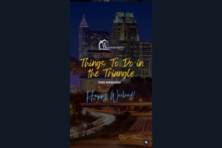 Here's some fun things to do in the #Triangle this weekend