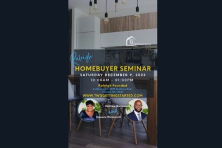 Join us on December 9th for our exclusive homebuyer seminar!!!