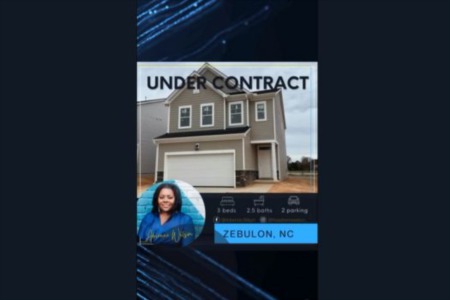 Big congrats to Adrienne Wilson (IG: @theadriennewilson_ ) for securing this beautiful #Zebulon #home #undercontract for her client!