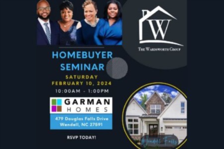 Tomorrow's the big day! Come join us for an informative Homebuyers Seminar at Wendell Falls! 