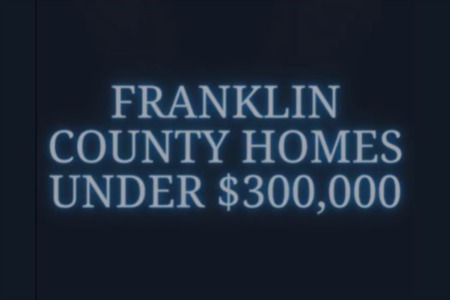 Ready to find your perfect home in Franklin County for under $300,000? Look no further! 