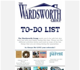The Wardsworth Group To-Do-List
