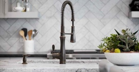 New Looks for Kitchen and Bath Faucets in 2019