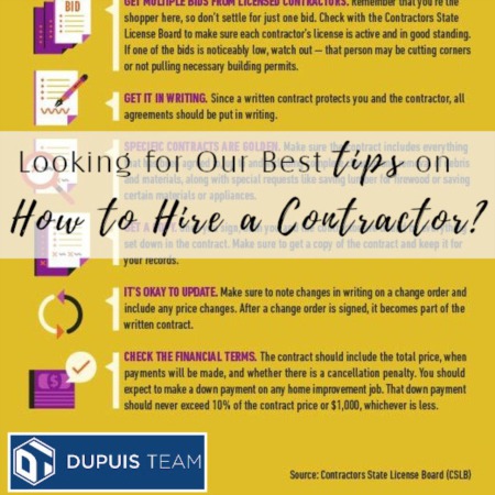 Our Best Tips on How to Hire a Contractor