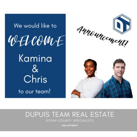 Welcome to TWO New Dupuis Team Members, Kamina and Chris!