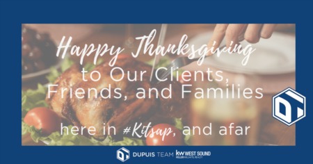 Happy Thanksgiving to our Clients, Friends, and Families