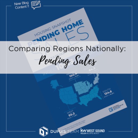 Comparing Regions Nationally:  Pending Sales