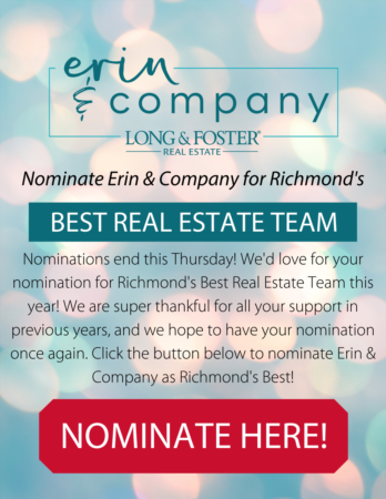 Don't Forget - Nominate Erin & Co. for RTD's Best Real Estate Team!