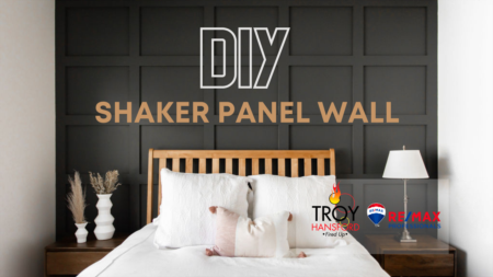 DIY Shaker Panel Wall