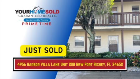 Just Sold - 4956 Harbor Villa Lane Unit 208 New Port Richey, FL 34652