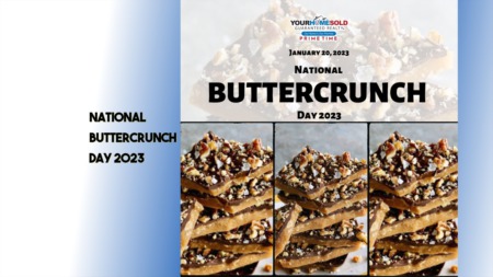 Happy National Buttercrunch Day 2023