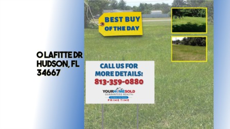 Best Buy of the Day: 0 Lafitte Dr Hudson, FL 34667