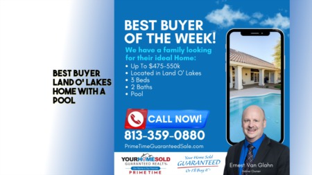 Best Buyer Land O' Lakes Home with a Pool